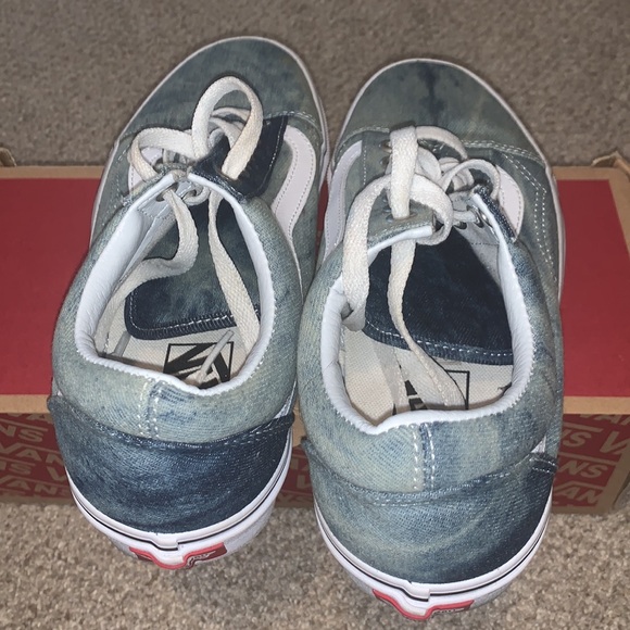 Acid Denim Old Skool Vans - Picture 3 of 7